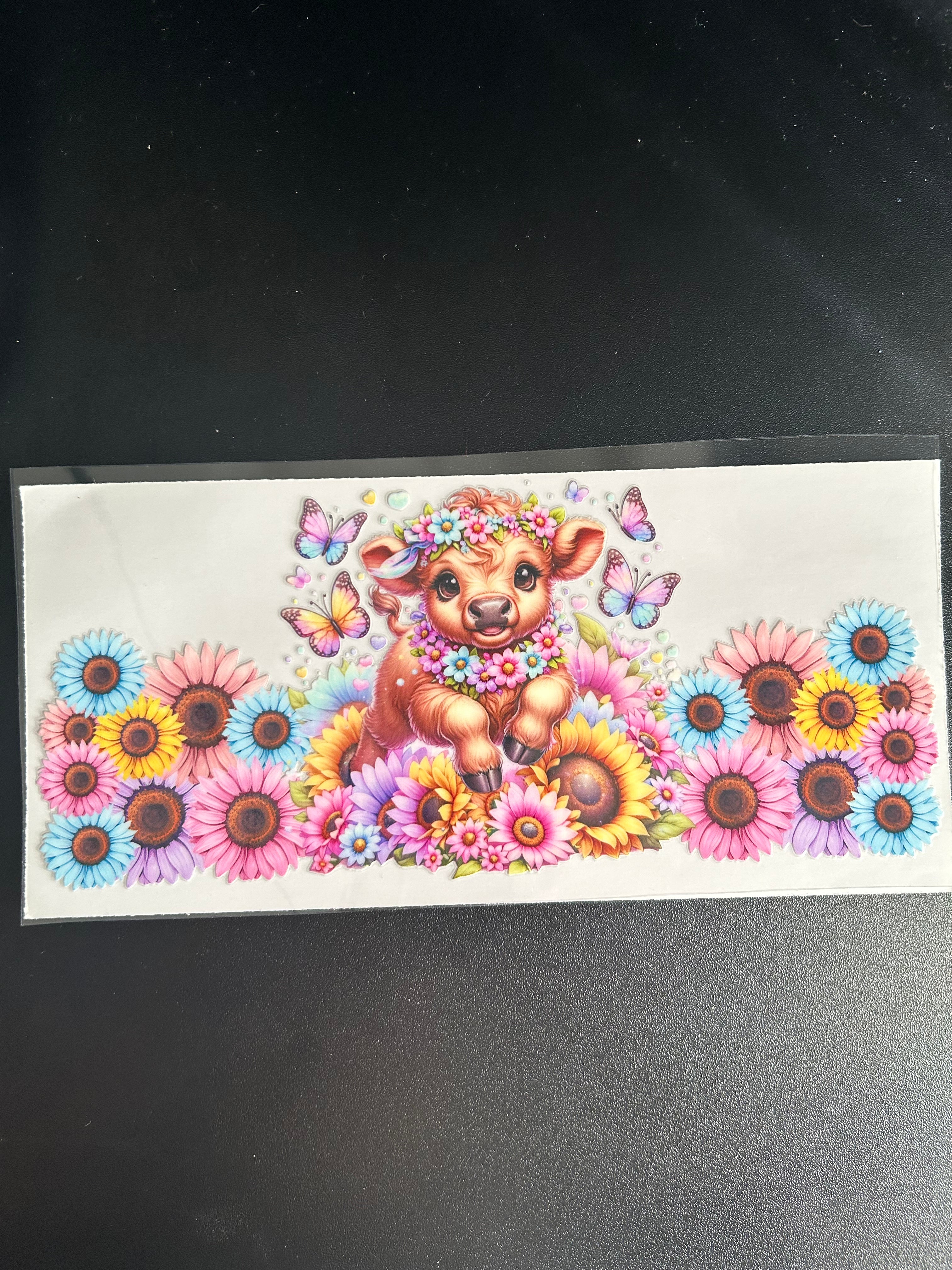 #82 - Floral Cow