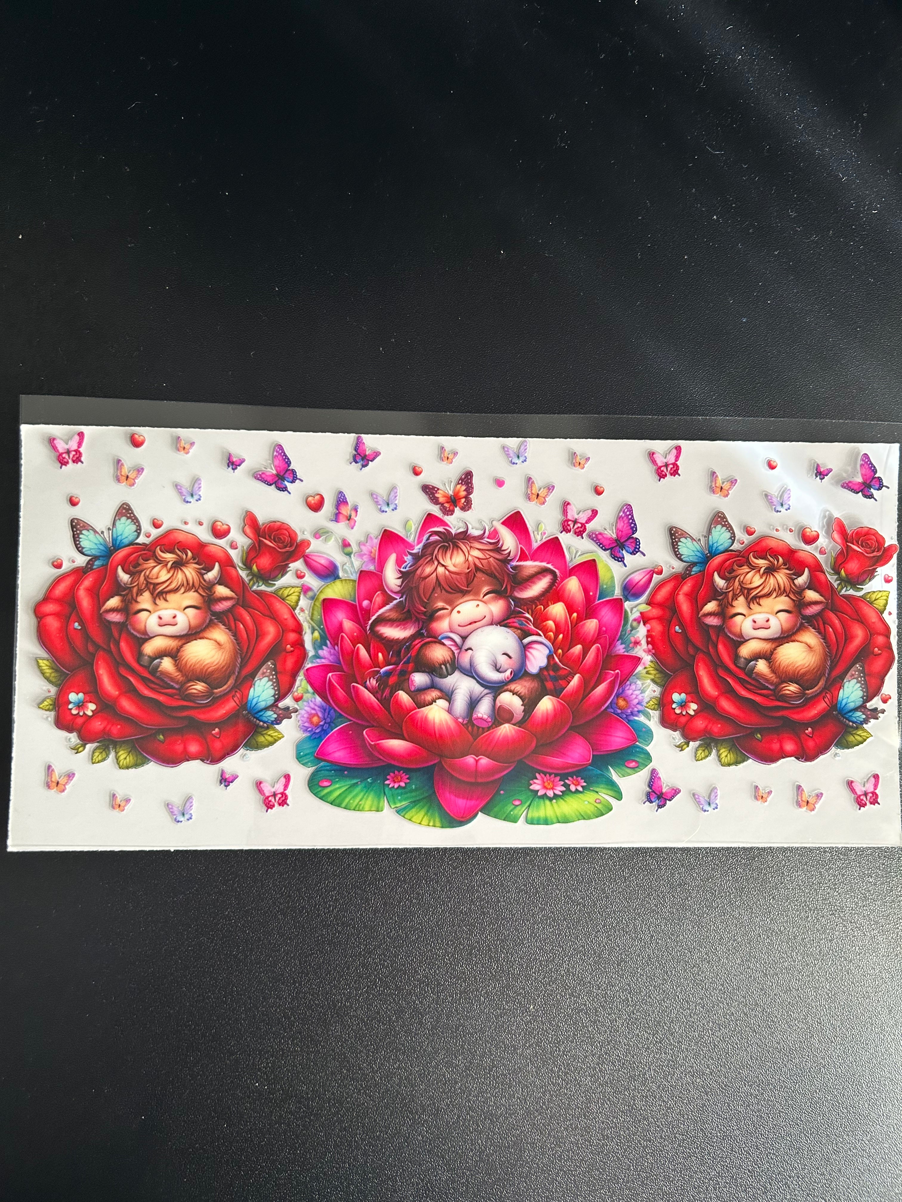 #84 - Floral Cows