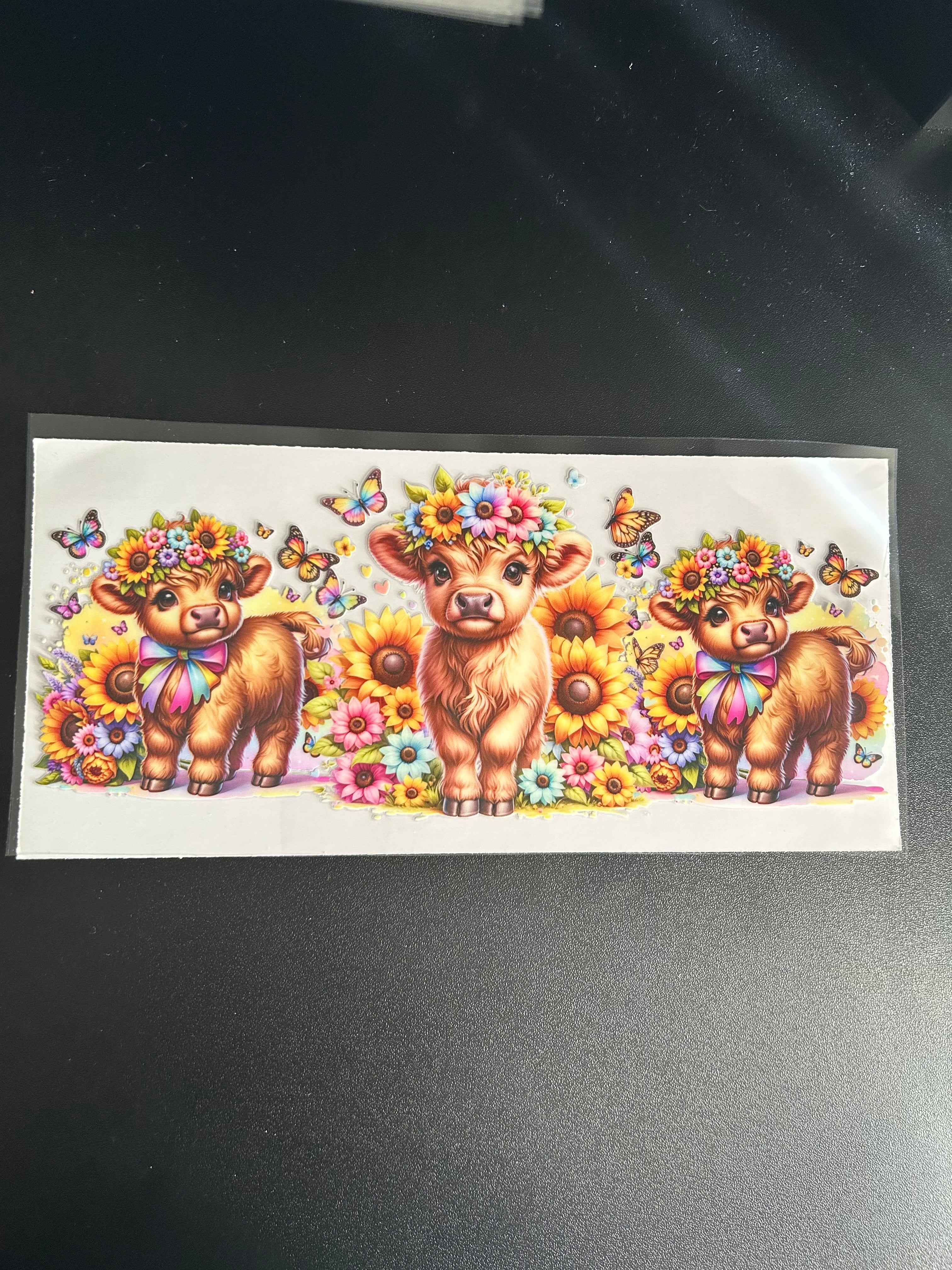 #89 - Floral Cows