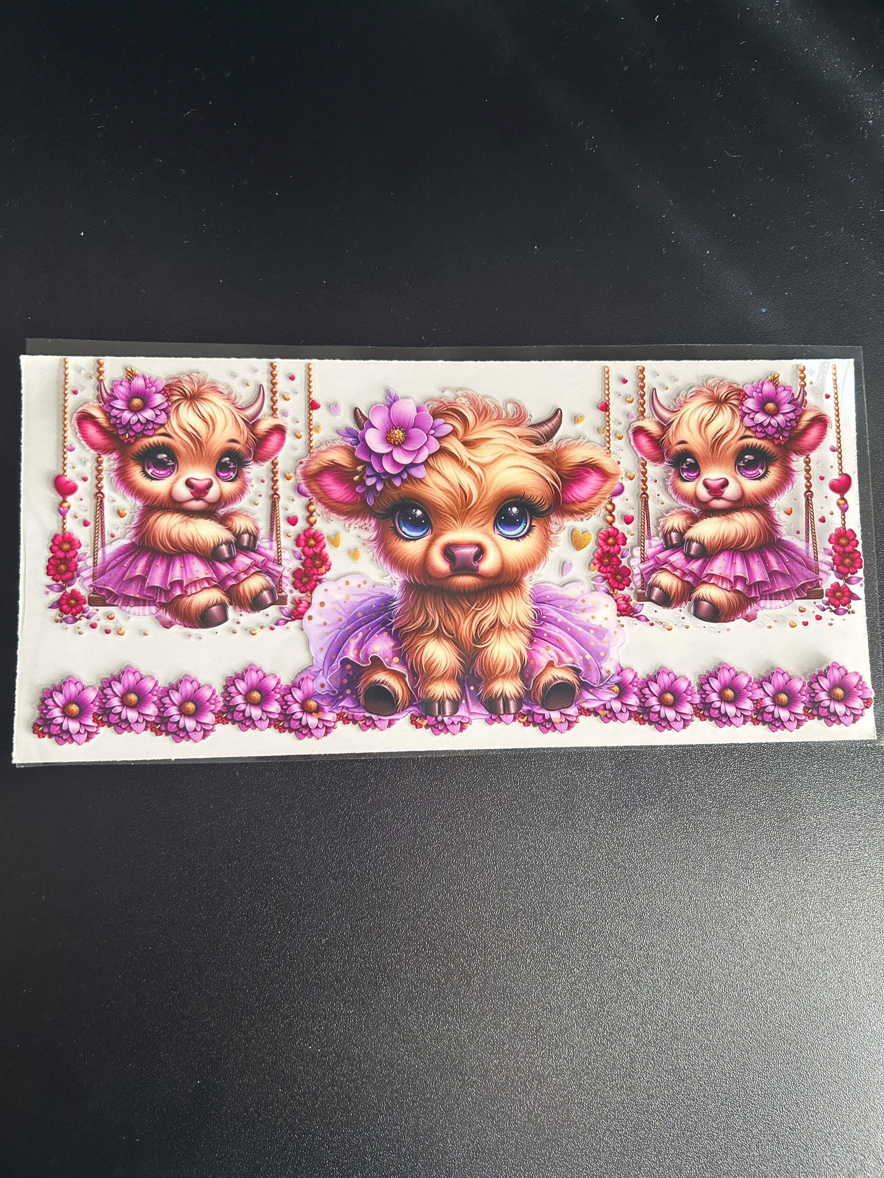#90 - Floral Cows
