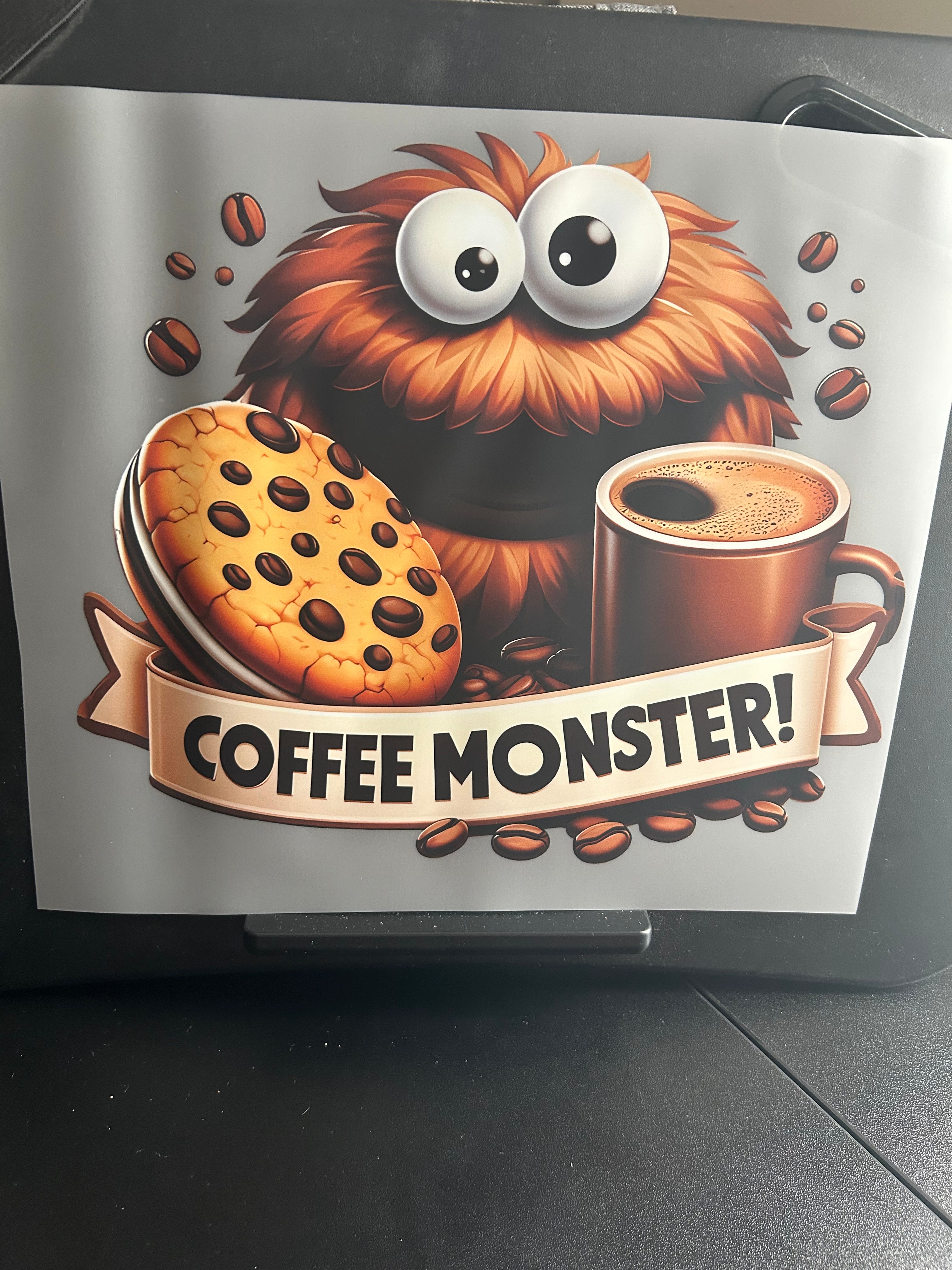 #16 - Coffee Monster - DTF