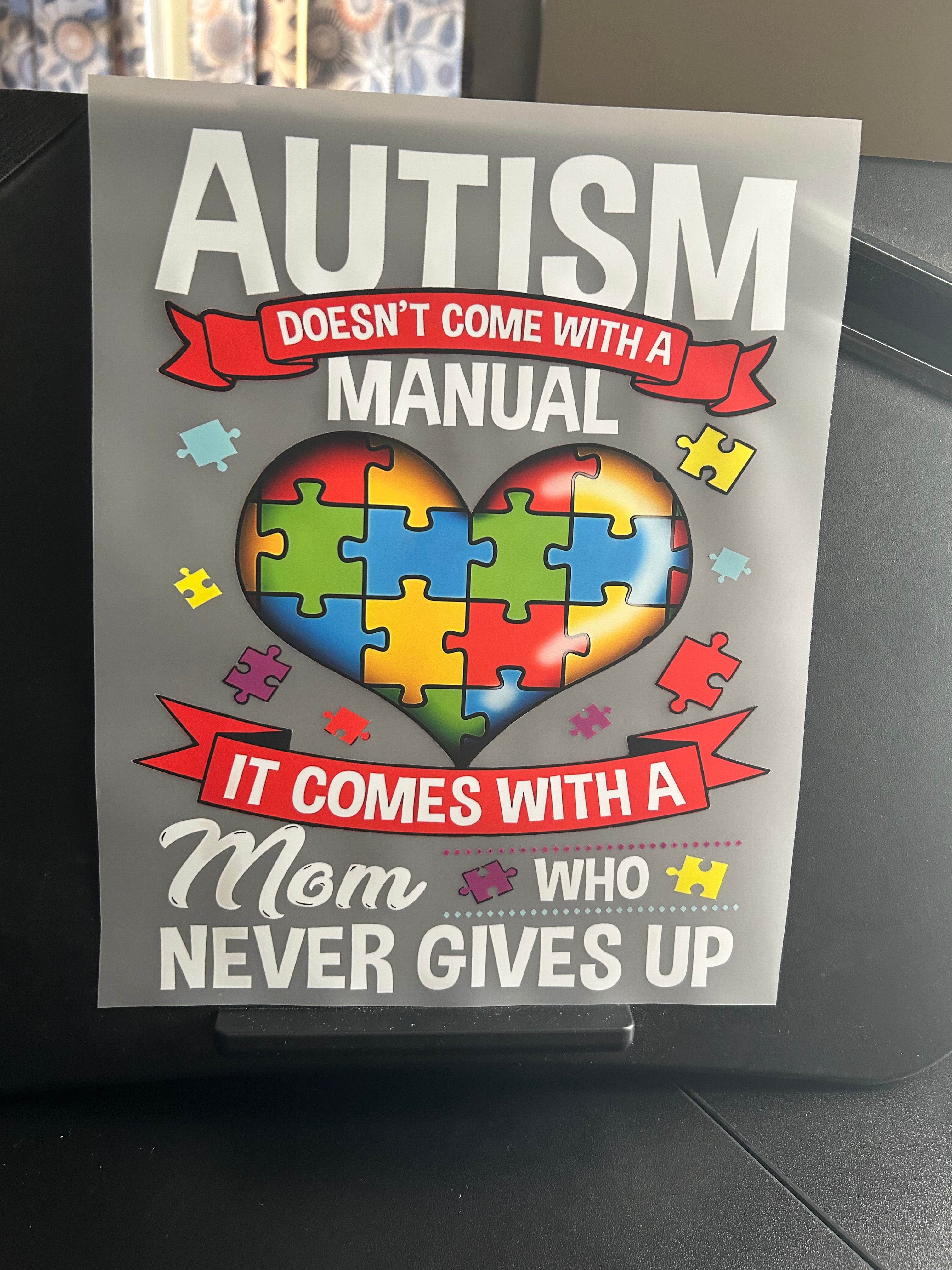 #20 - Autism Doesn't Come With A Manual - DTF