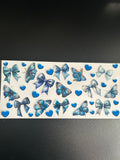 #71 - Blue Butterflies & Bows