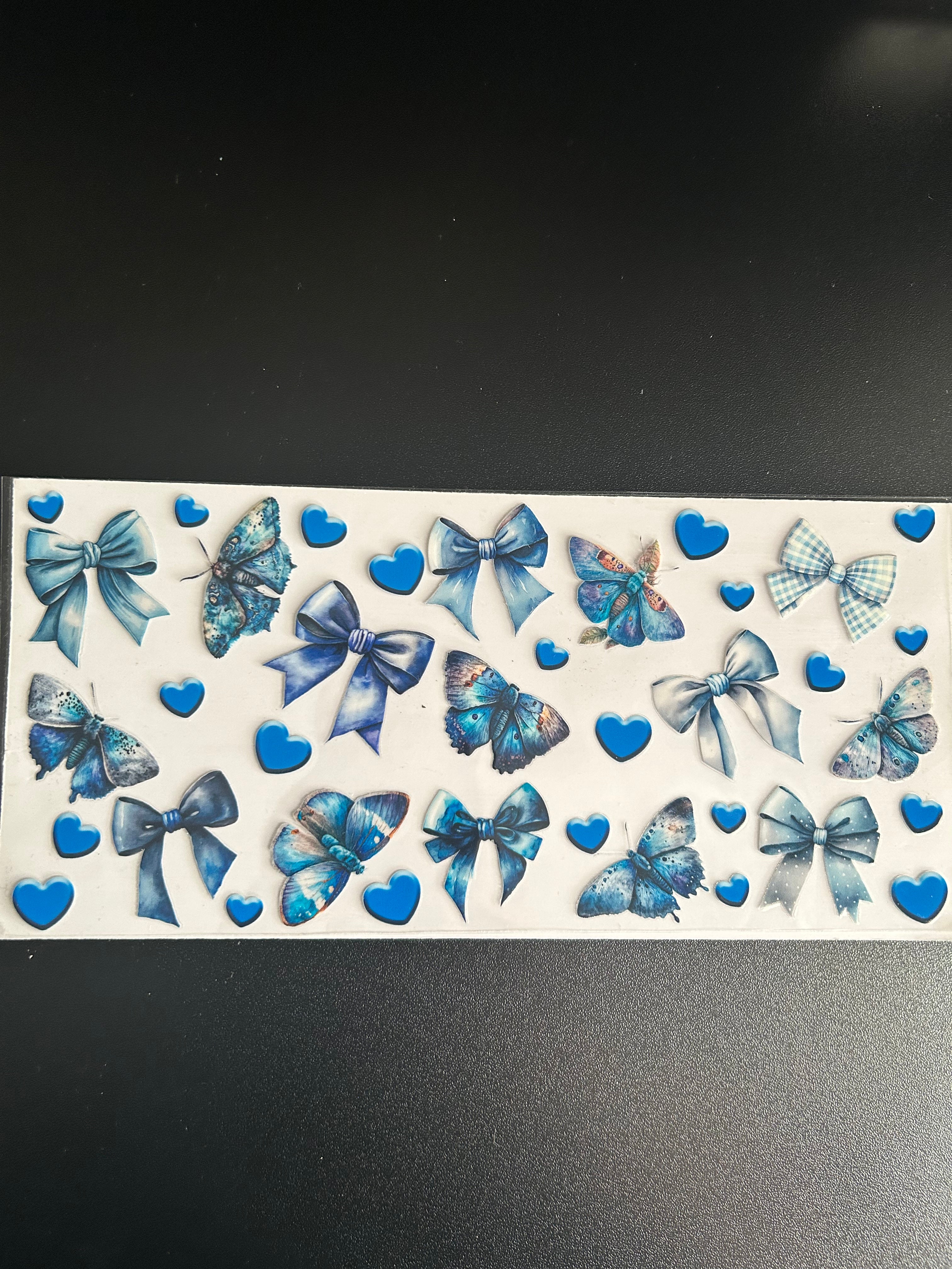 #71 - Blue Butterflies & Bows