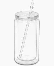 16oz Acrylic Snowglobe Can Style